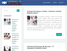 Tablet Screenshot of contratodealuguel.com